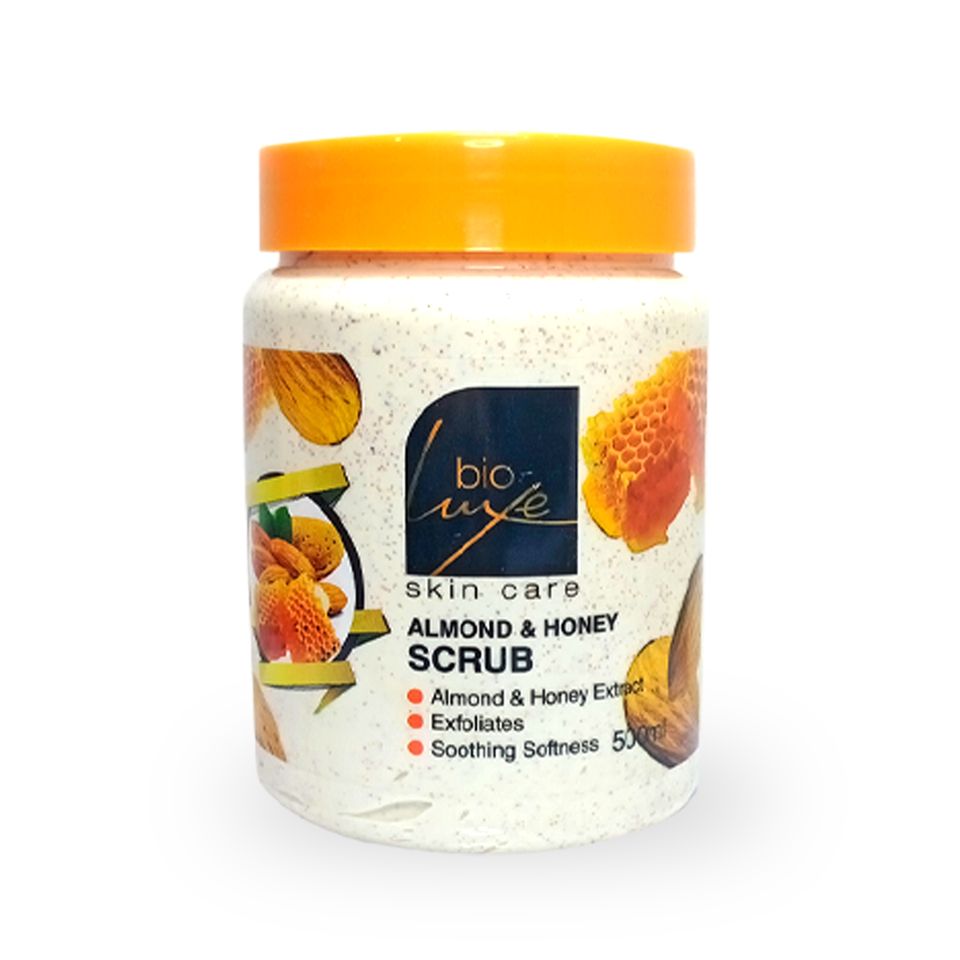 Bio Luxe Almond & Honey Scrub 500ML