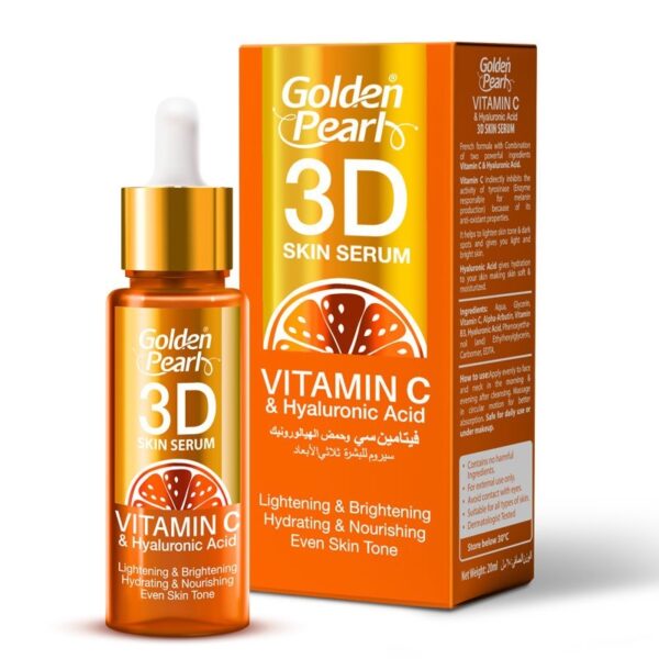 GOLDEN PEARL VITAMIN C AND HYALURONIC ACID 3D SKIN SERUM 20 ML