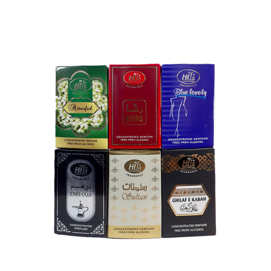 Pack of 6 piece  fragrance  Attar